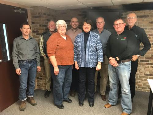 Photograph of the Board of Directors of Culbertson Memorial Hospital