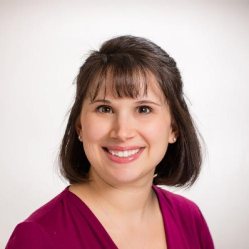 Headshot photograph of Dr. Sarah Brockhouse, PharmD
